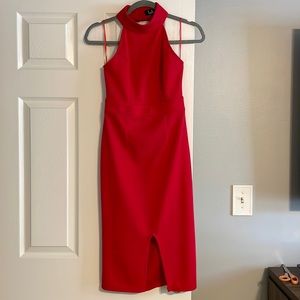 Lulu pink/coral colored dress, size Medium, great condition